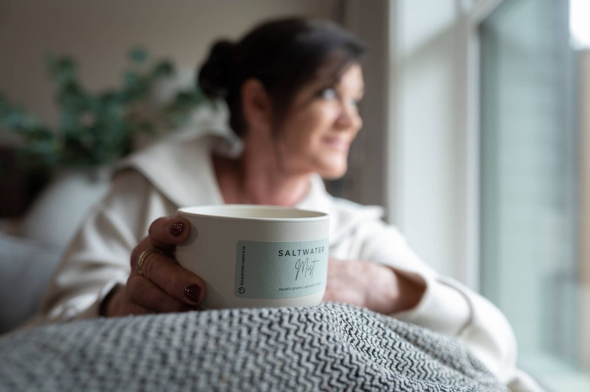 Saltwater Mist | 10 oz Statement Candle