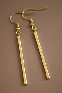 18K Gold Plated Waterproof  Drop Earrings