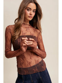 Camille Lace Layering Top