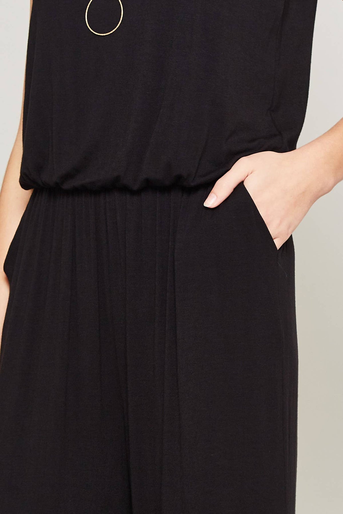 The Sierra Wide Leg Sleeveless Jumpsuit