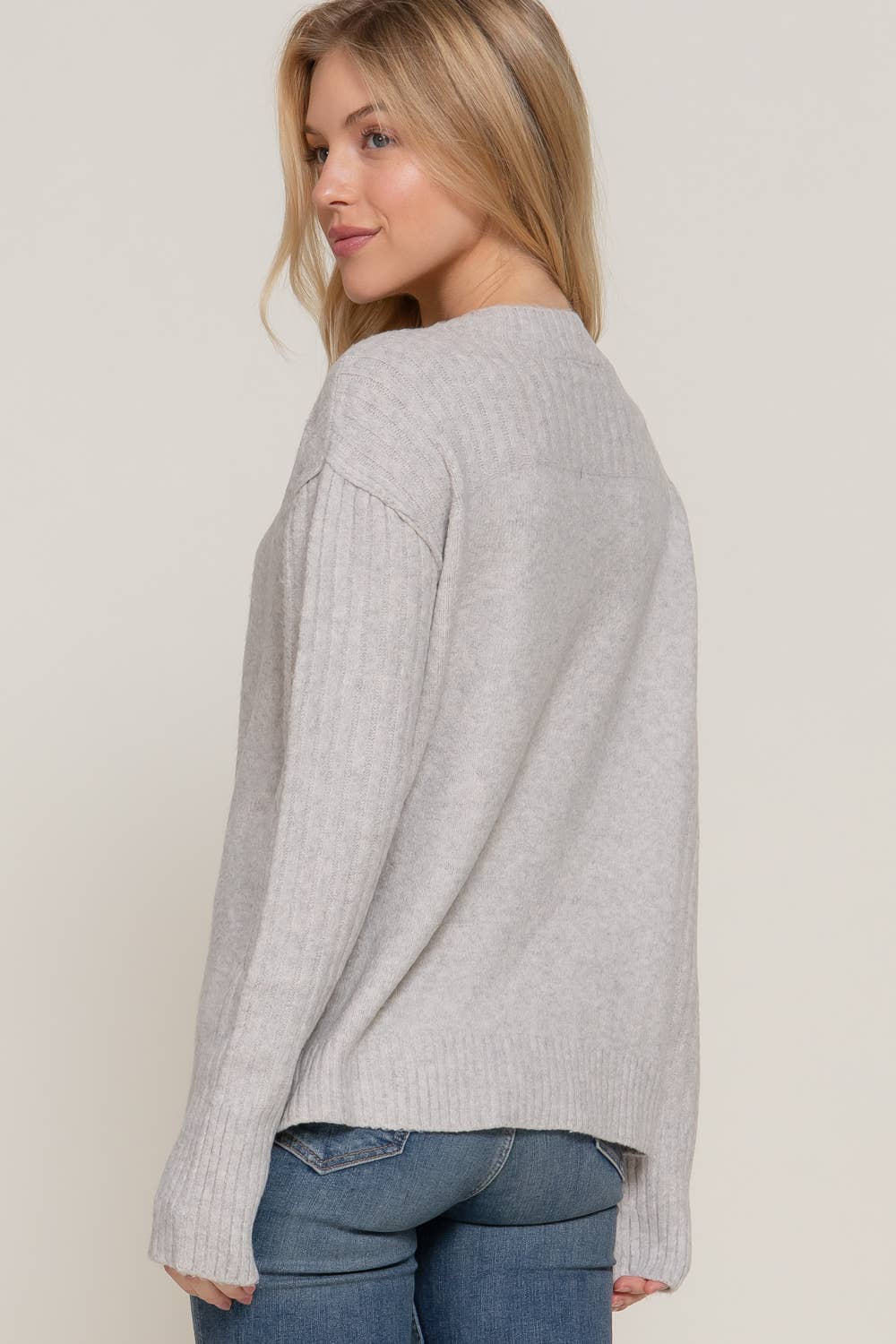 Piper Mock Neck Cozy Sweater