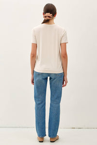 The Willow Bamboo Modal Tee – Soft Relaxed Fit Essential Round Neck T-Shirt