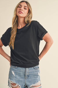 Mali Baby Tee Short Sleeve Top