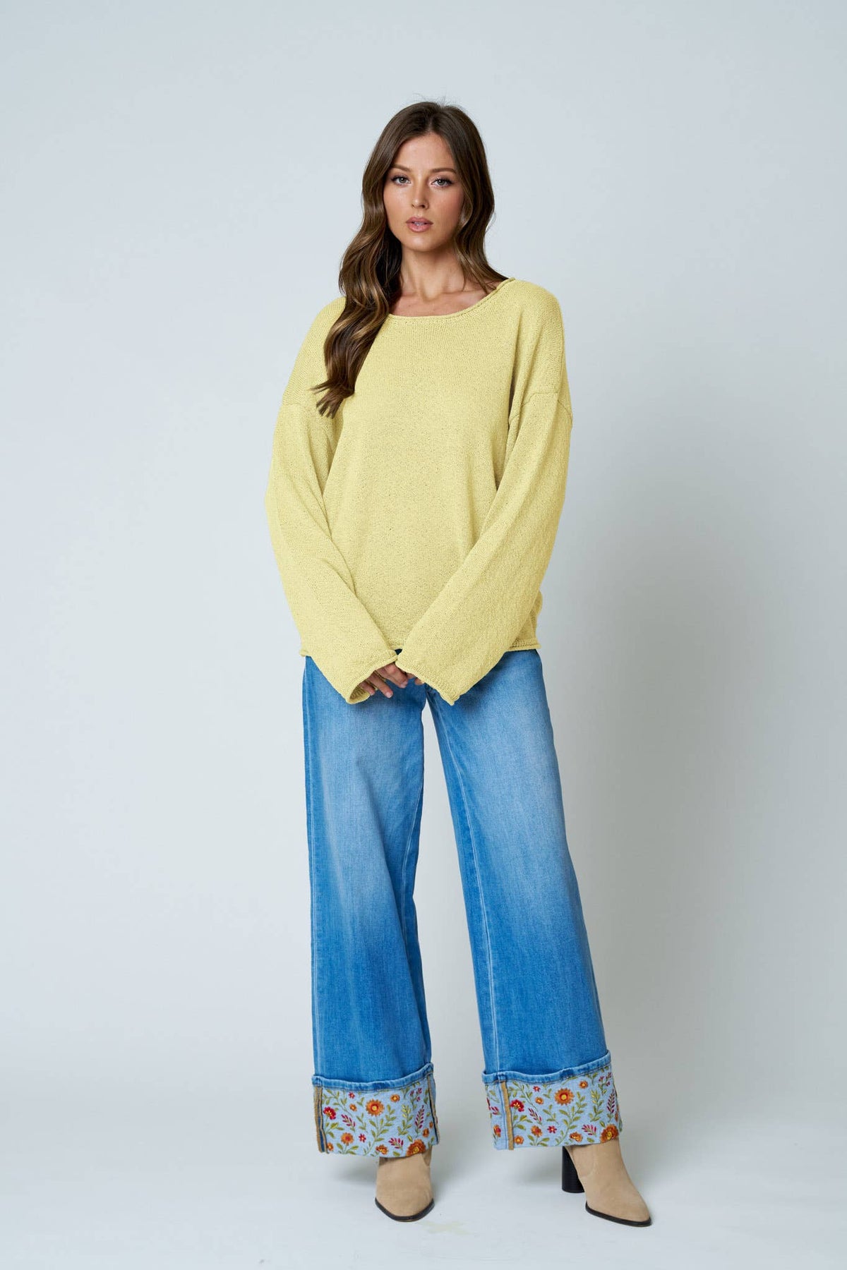 First Frost Textured Sweater