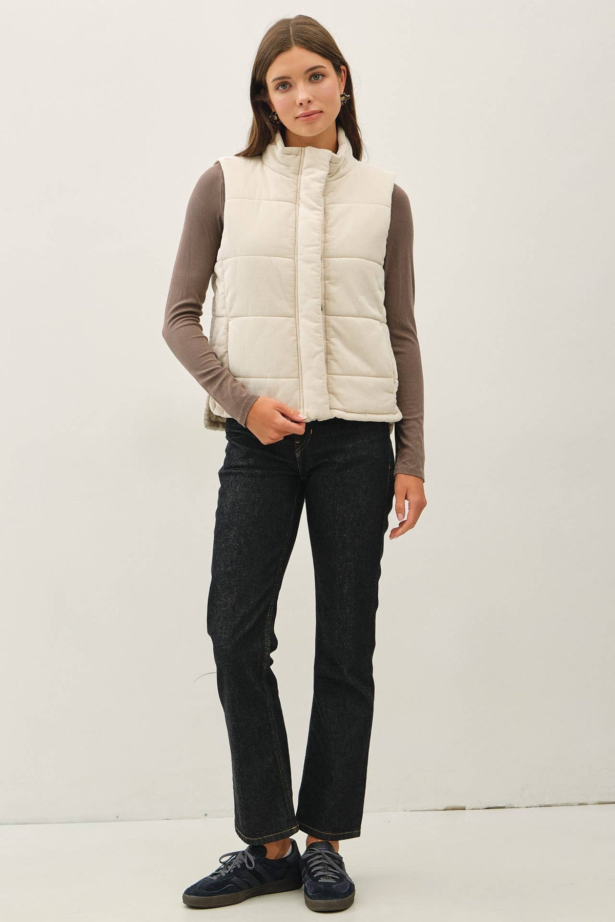 Good Call Corduroy Puffer Vest