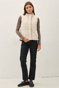 Good Call Corduroy Puffer Vest