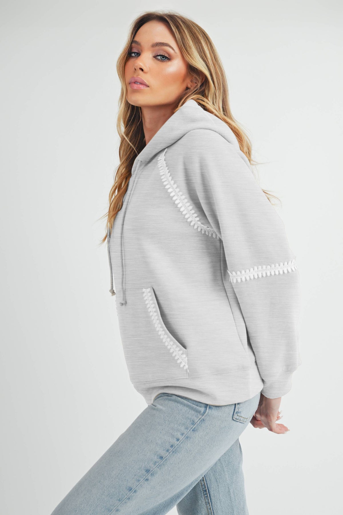 Didi Hoodie: Heather Gray