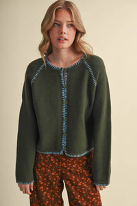 Stitched Together Cardigan