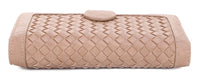 Ellis Grove Woven Wallet – Snap Closure, Card & ID Slots, Coin Pouch