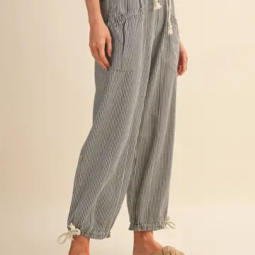 The Sunset Stripe Parachute Pants