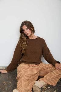 First Frost Textured Sweater