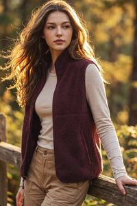 Weekend Plans Sherpa Vest