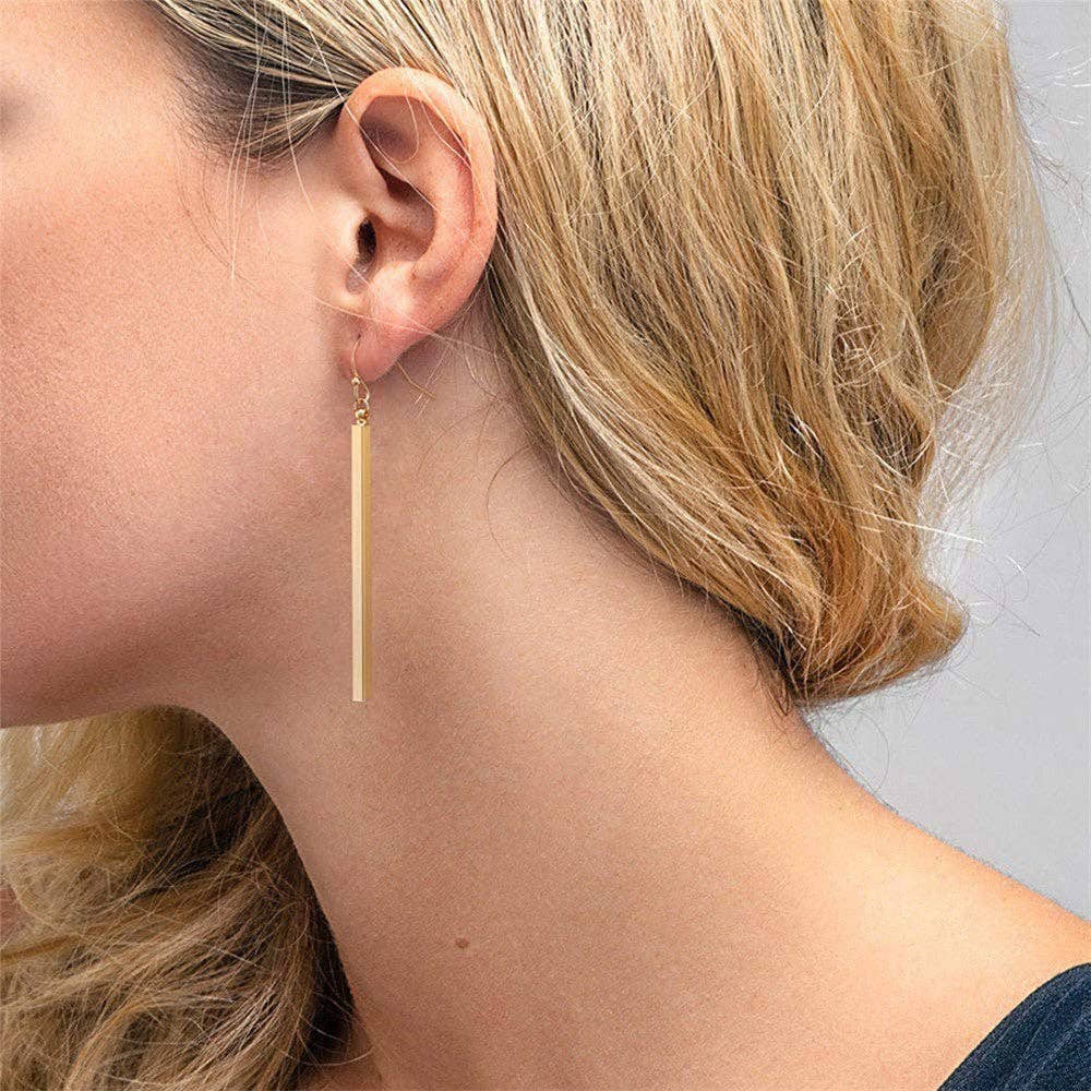 18K Gold Plated Waterproof  Drop Earrings
