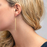 18K Gold Plated Waterproof  Drop Earrings