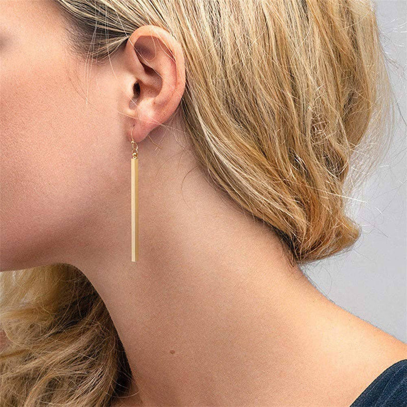 18K Gold Plated Waterproof  Drop Earrings
