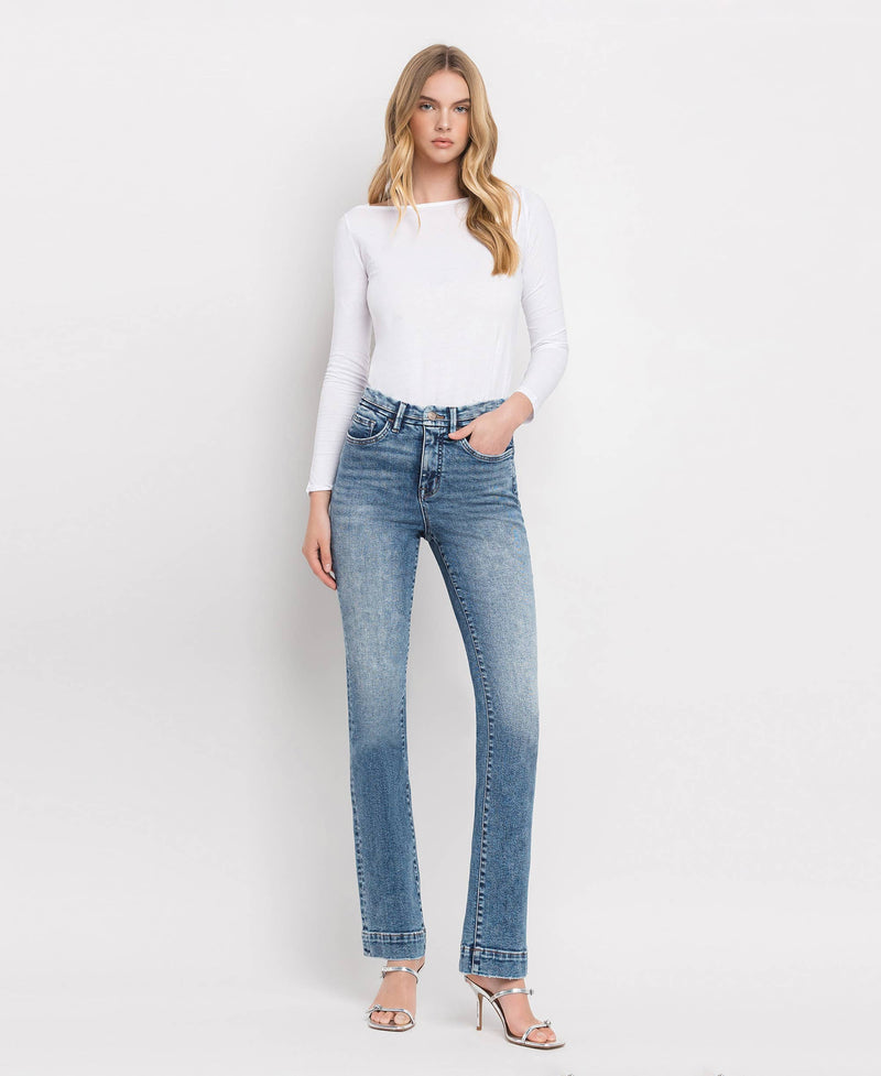 TUMMY CONTROL HIGH RISE BOOTCUT JEANS LV1310: PROTEGEE / 24