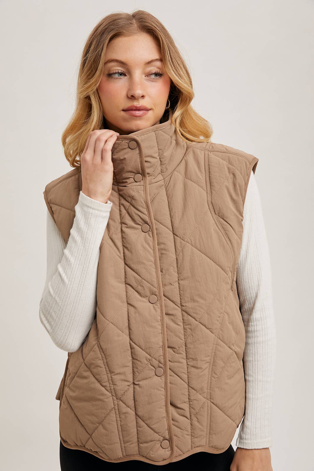 Kelsey Quilted Puffer Vest