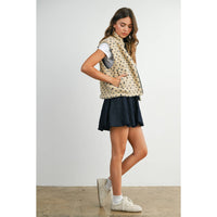 Juniper Lane Floral Fleece Vest