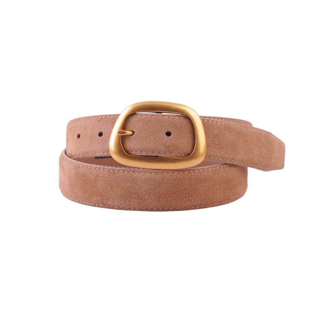The Well Put Together Suede Belt