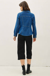 The Right Fit Denim Jacket: Medium Wash