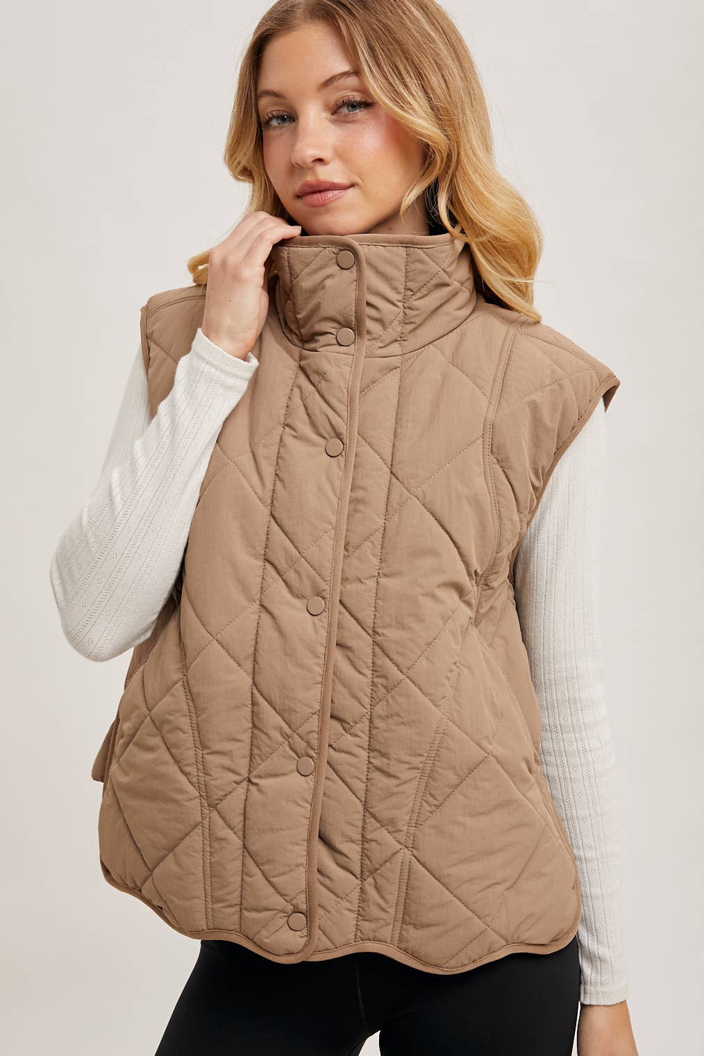 Kelsey Quilted Puffer Vest