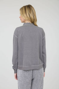 The Sutter Creek Acid-Wash Cardigan – Effortlessly Lived-In + Cozy