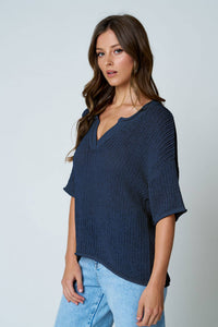 Breezy Crochet Sweater Top