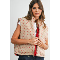 Juniper Lane Floral Fleece Vest