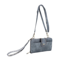 Jolie Crossbody Wallet With Boho Wrist Strap
