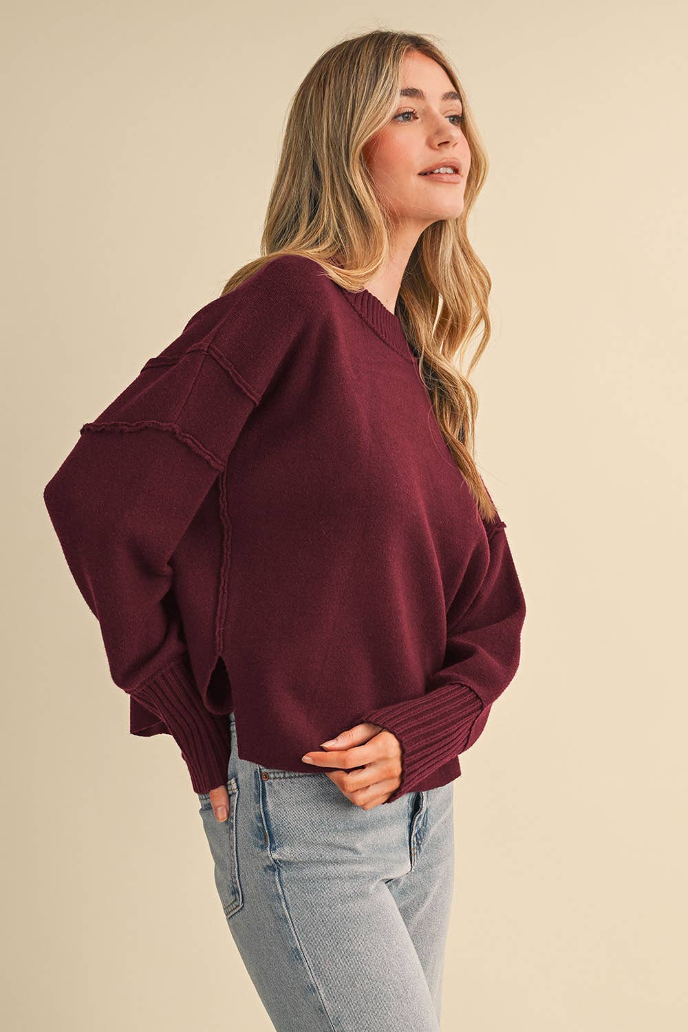 Room to Breathe Ribbed Sweater
