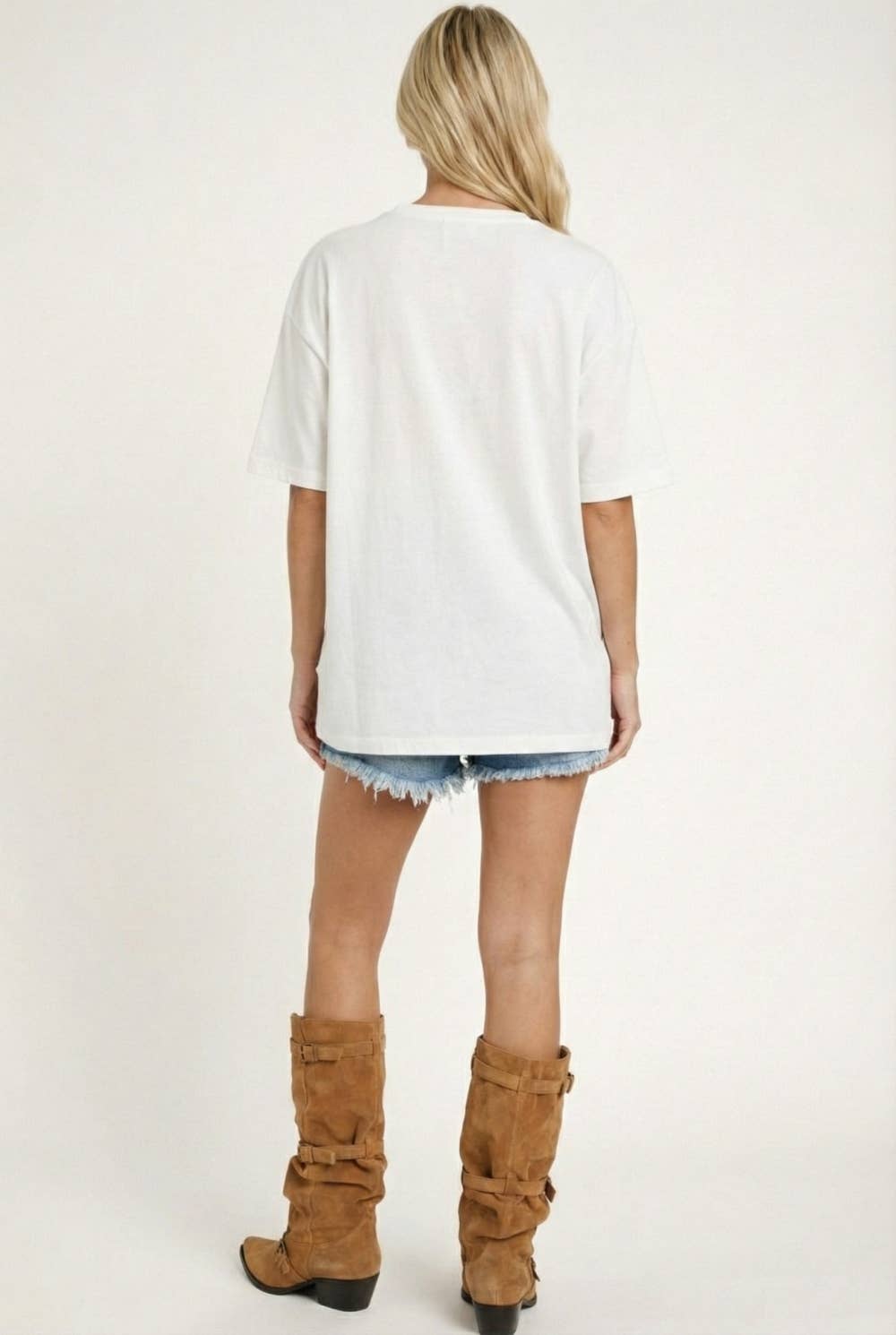 The Sweet Land of Liberty Tee: White – USA Patchwork Graphic T-Shirt