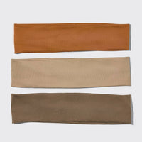 Kitsch Recycled Fabric Active Headbands 3pc Set