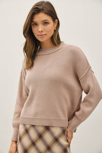 The Bristol Ribbed Knit Sweater – Relaxed Everyday Essential Sweater