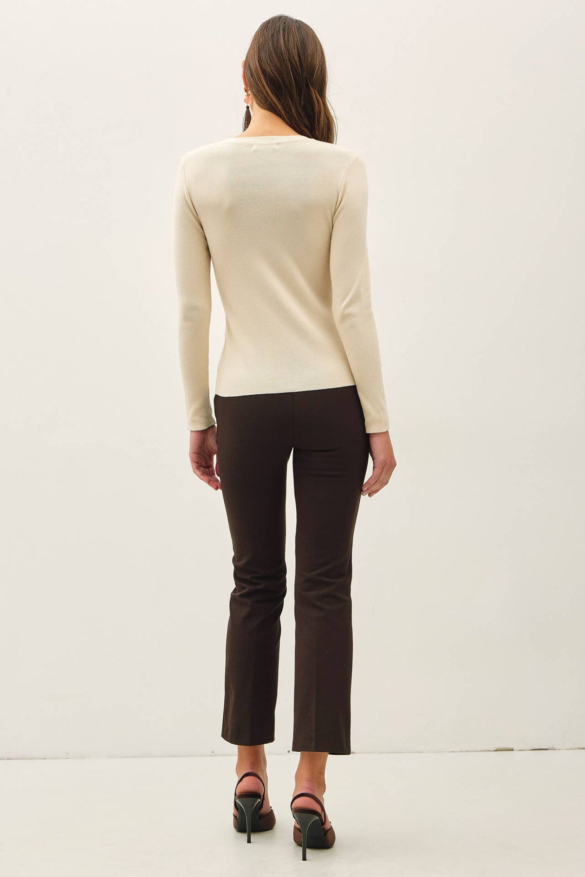 The Delaney Fine Ribbed Top