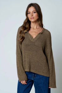 Barely There Sheer Knit Sweater