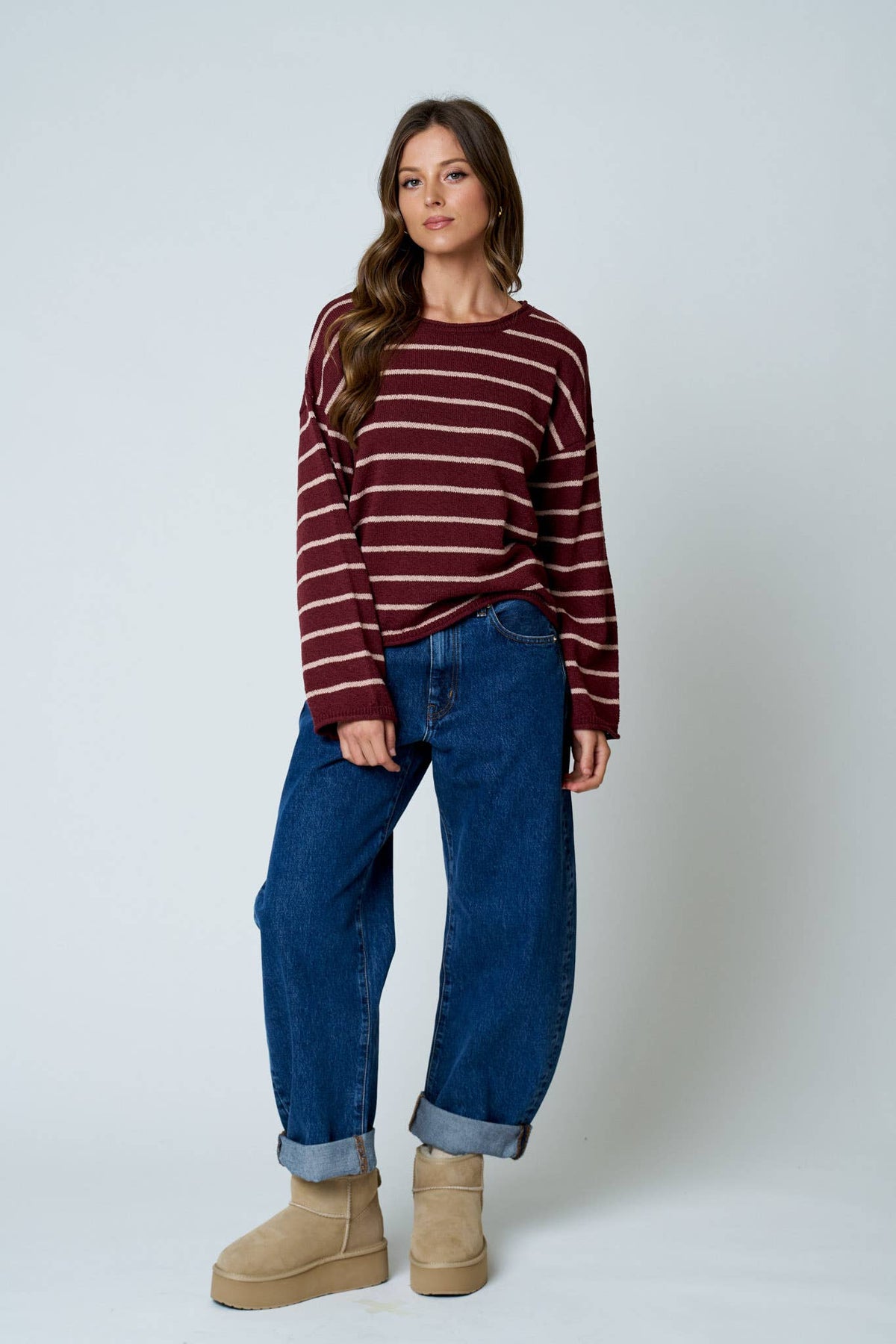 The Good Life Stripe Sweater