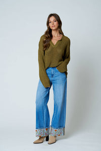 Barely There Sheer Knit Sweater