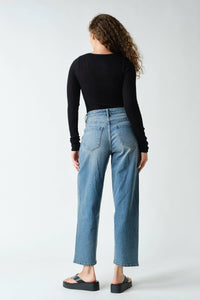 Seamless Ribbed Long Sleeve Top