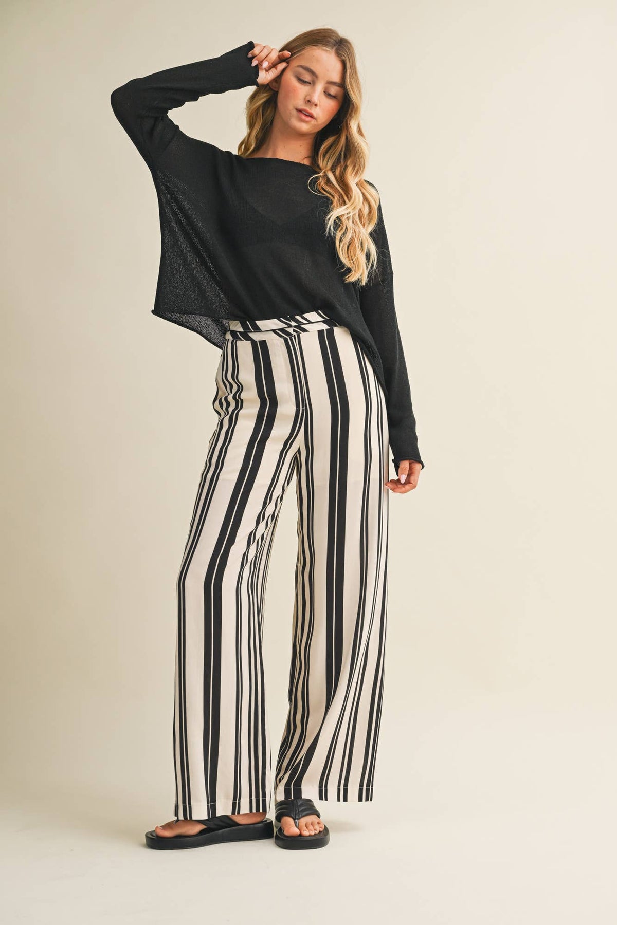 The Coastal Breeze Open Knit Sweater