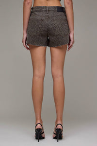 The Wild Side Cheetah High Rise 3" Inseam Shorts