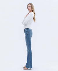 HIGH RISE FULL LENGTH BOOTCUT JEANS LV1985: NEATNESS / 25