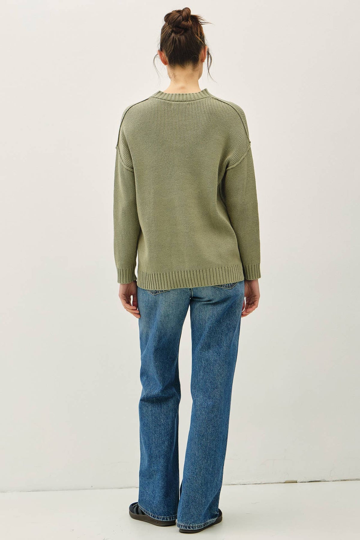 The Laramie Mock Neck Sweater – Relaxed Fit Everyday Pullover