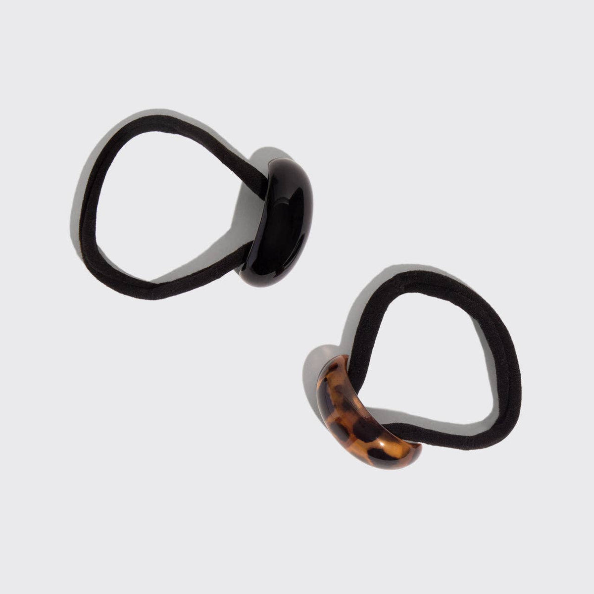 Kitsch Black & Tort Cloud Cuffs - Small