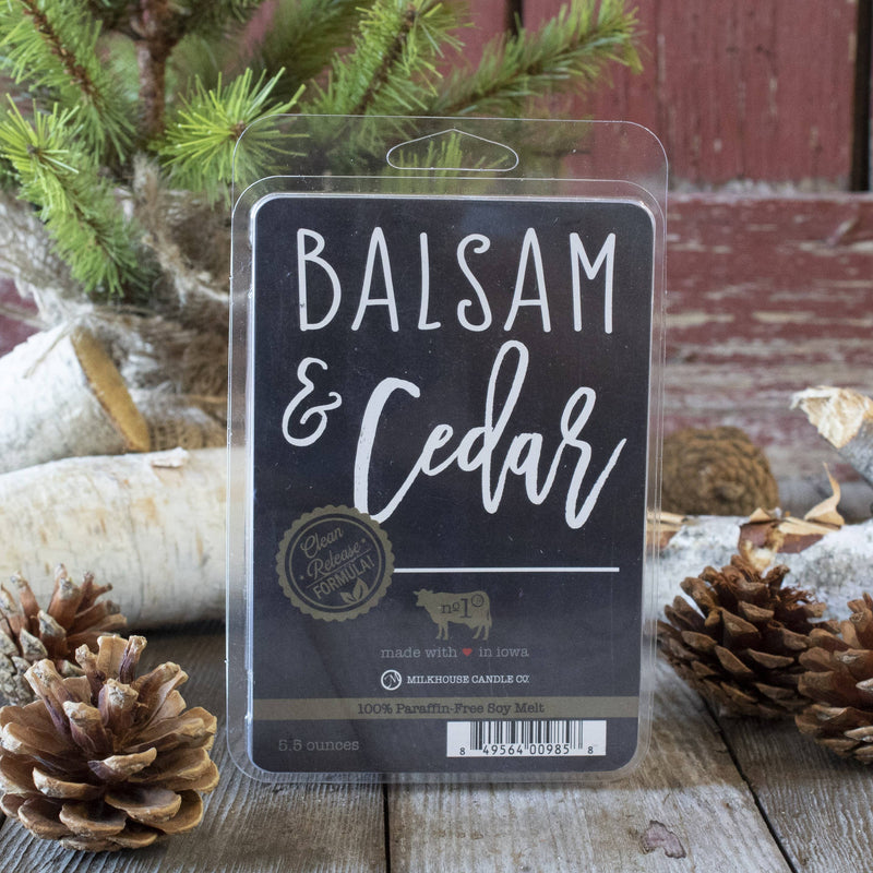 5.5 oz Wax Melts: Balsam & Cedar