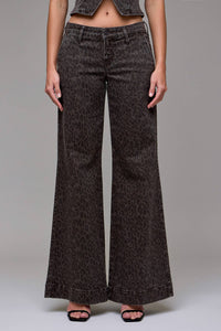 The Midnight Leopard Trouser Jeans