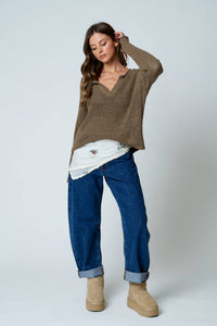 Barely There Sheer Knit Sweater