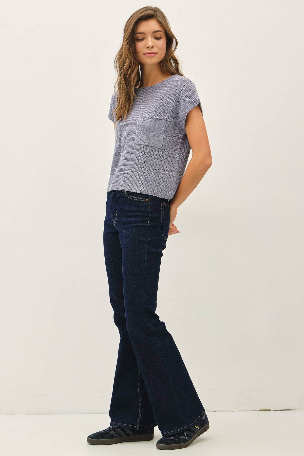 The Collins Boat Neck Knit Top