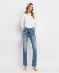 TUMMY CONTROL HIGH RISE BOOTCUT JEANS LV1310: PROTEGEE / 24