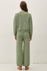 Take It Easy Henley Sweater