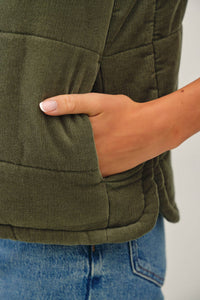 Good Call Corduroy Puffer Vest